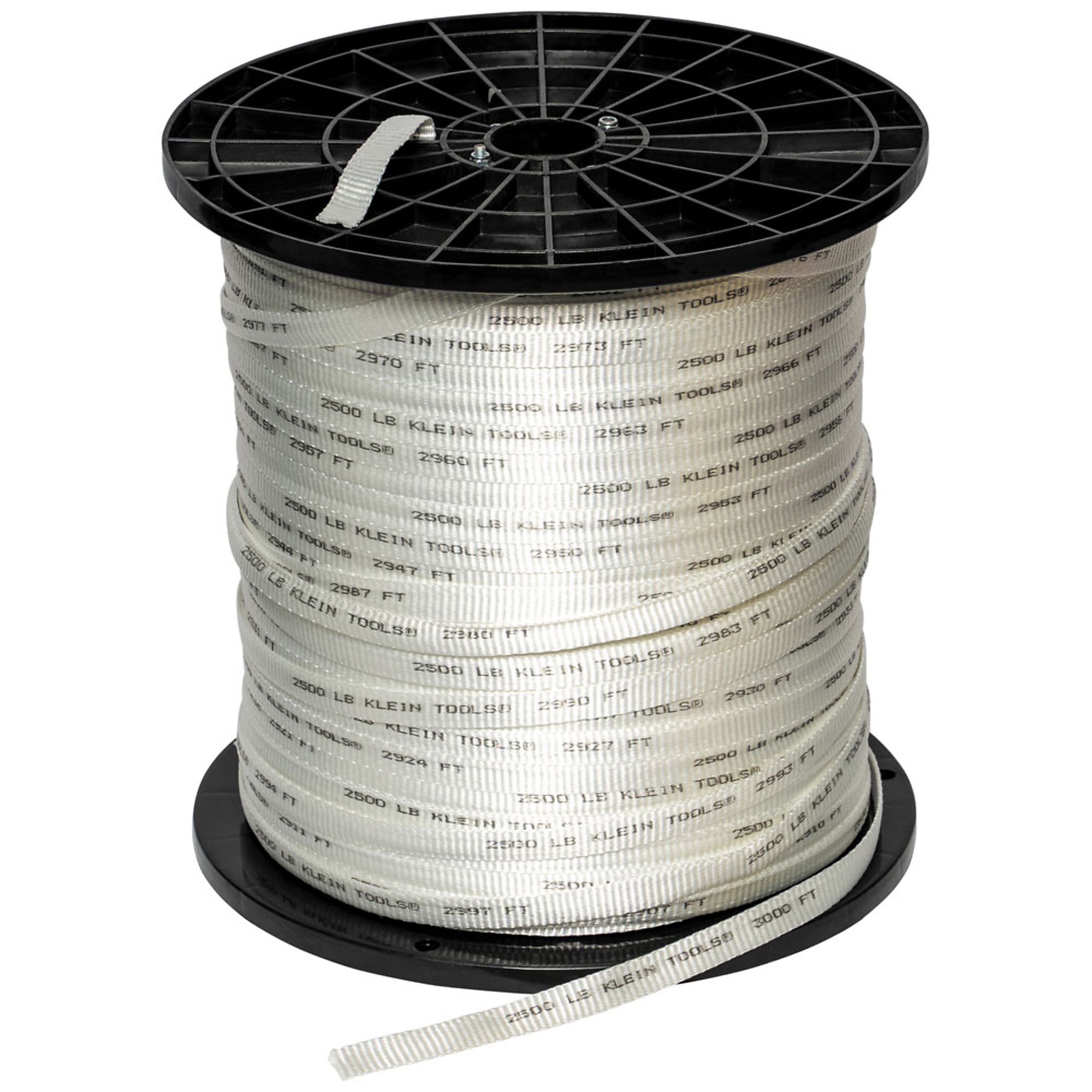 Klein Tools, Pull Tape, 2500 lb x 3000ft., Length 3000 ft, Measures Up To 3000 ft, Model# 50142